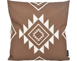 Sierkussen Ibiza Brown - Outdoor/Buiten Collectie | 45 x 45 cm | Katoen/Polyester