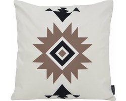 Sierkussen Ibiza Taupe - Outdoor/Buiten Collectie | 45 x 45 cm | Polyester