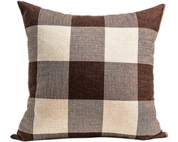 Sierkussen - Inclusief binnenkussen - Oer Hollands - Bruin - 45x45