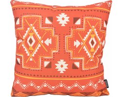 Sierkussen Indian Style Terra | 45 x 45 cm | Katoen/Linnen