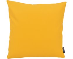 Sierkussen Jax Yellow - Outdoor/Buiten Collectie | 45 x 45 cm | Waterafstotend | PU Leder