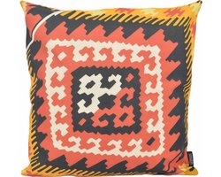 Sierkussen Kelim Print #3 - Outdoor/Buiten Collectie | 45 x 45 cm | Katoen/Polyester