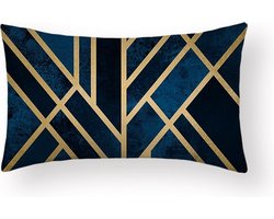Sierkussen Lines - Rianne Long - Sierkussen - 30x50 cm - Sierkussen - Polyester