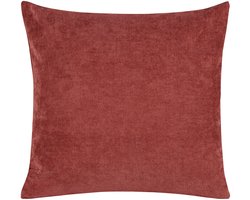 Sierkussen Maloya - Stof - Bordeaux - 45 x 45 x 0 cm (BxHxD)