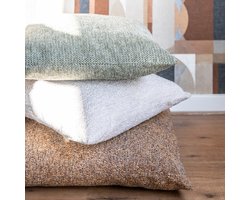 Sierkussen Miton - Polyester - Groen - 45x45 cm (BxH)