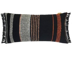 Sierkussen - Multicolor Black Cushion
