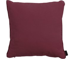 Sierkussen paspel ca.45x45cm Panama bordeaux