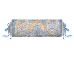 Sierkussen Pip Studio Jabali Flower Roll Cushion - Blauw