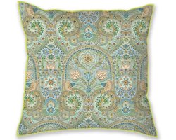 Sierkussen Pip Studio Kikoy Square Cushion - Groen
