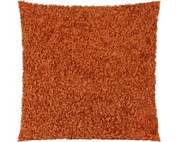 Sierkussen Rafe - Polyester - Oranje - 45 x 45 x 0 cm (BxHxD)