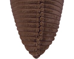 Sierkussen Ribbels - Langwerpig Ribstof Kussen - Warm & Stoer