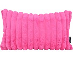 Sierkussen Rosie Rib Roze | 30 x 50 cm | Polyester