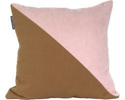 Sierkussen Salerno Roze Bruin-631-569
