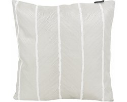 Sierkussen Shania Zilver | 45 x 45 cm | Polyester