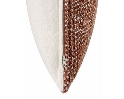 Sierkussen Silly - Terracotta - Grof Geweven & Zacht - Decoratief