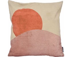 Sierkussen Sunrise | 45 x 45 cm | Katoen/Linnen