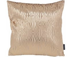 Sierkussen Velvet Glossy Zara Goud | 45 x 45 cm | Velvet/Polyester