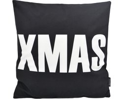 Sierkussen XMAS Black | 45 x 45 cm | Katoen/Polyester