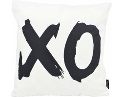 Sierkussen XO White | 45 x 45 cm | Katoen/Polyester