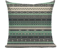 Sierkussens 45x45 - Boho - Bohemian - Ibiza - Linnen - 45 x 45 - Rits