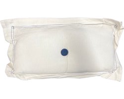 Sierkussens - 50x25x5cm - Wit