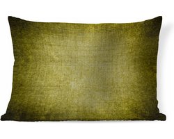Sierkussens - Kussen - Olijfgroene achtergrond - 60x40 cm - Kussen van katoen