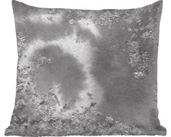 Sierkussens - Kussentjes Woonkamer - 40x40 cm - Zilver - Glitter - Abstract