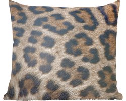 Sierkussens - Kussentjes Woonkamer - 45x45 cm - Luipaard print