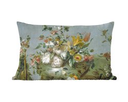 Sierkussens - Kussentjes Woonkamer - 50x30 cm - Bloemen - Oude Meesters - Olieverf