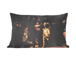 Sierkussens - Kussentjes Woonkamer - 50x30 cm - De Nachtwacht - Kunst - Oude meesters - Rembrandt