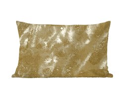 Sierkussens - Kussentjes Woonkamer - 50x30 cm - Goud - Verf - Luxe