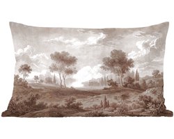 Sierkussens - Kussentjes Woonkamer - 50x30 cm - Klassiek - Landschap - Neutraal