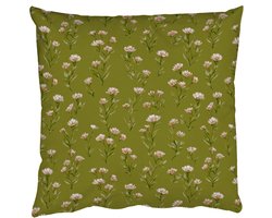 Sierkussens - Kussentjes Woonkamer - 50x50 cm - Landelijk - Bloemen - Groen