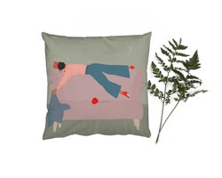 Sierkussens - Kussentjes Woonkamer - 50x50 cm - Vintage - Vrouwen - Design