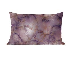 Sierkussens - Kussentjes Woonkamer - 60x40 cm - Agaat - Stenen - Abstract - Edelstenen mix