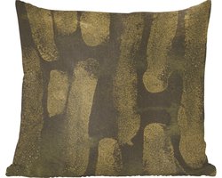 Sierkussens - Kussentjes Woonkamer - 60x60 cm - Goud - Zwart - Luxe