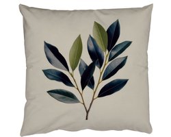 Sierkussens - Kussentjes Woonkamer - 60x60 cm - Ovaal - Olijfgroen - Simpel