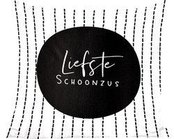 Sierkussens - Kussentjes Woonkamer - 60x60 cm - Zus - Patroon - Spreuken