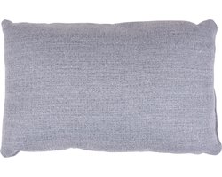 Sierkussens - sierkussenhoes 45x30 - polyester - lichtblauw