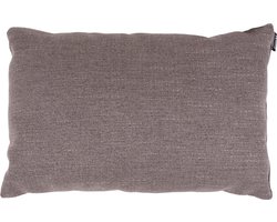 Sierkussens - sierkussenhoes 45x30 - polyester - taupe
