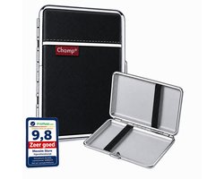 Sigarettendoosjes - Sigarettenhouder - Sigaretten Box - Sigarettenkoker - 12 Sigaretten - Weerbestendig - Zwart