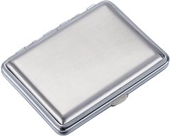Sigarettendoosjes Zilver - 16 Sigaretten - Metaal - Sigarettenhouder - Windbestendig