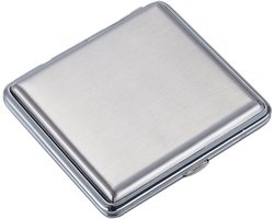 Sigarettendoosjes Zilver - 20 Sigaretten - Metaal - Sigarettenhouder - Windbestendig