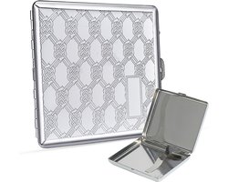 Sigarettendoosjes Zilver - Motief - 20 Sigaretten - Sigarettenhouder