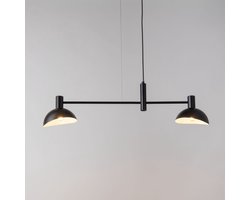 Sigma ARTIS 2 hanglamp zwart - Stijlvolle plafondlamp voor iedere kamer