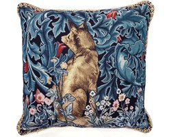 Signare Kussenhoes - Gobelinstof - William Morris - De Vos
