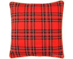 Signare sierkussenhoes - Royal Stewart Tartan - Schotse Ruit