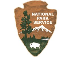 Signs-USA - National Park Services schild - Arrowhead - Landmark USA - Wandbord - 30 x 39 cm