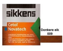 Sikkens Cetol Novatech - 009 - Donkere Eik - 1 l - 18-20 m²/l