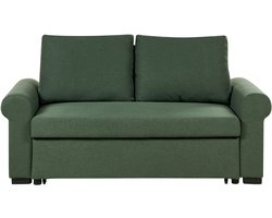 SILDA - Slaapbank - Donkergroen - Polyester